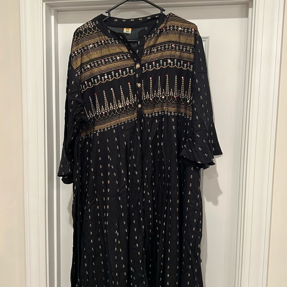 Black Kurta - Picture 1 of 6